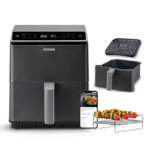 Cosori Dual Blaze Air Fryer (ciemnoszary)