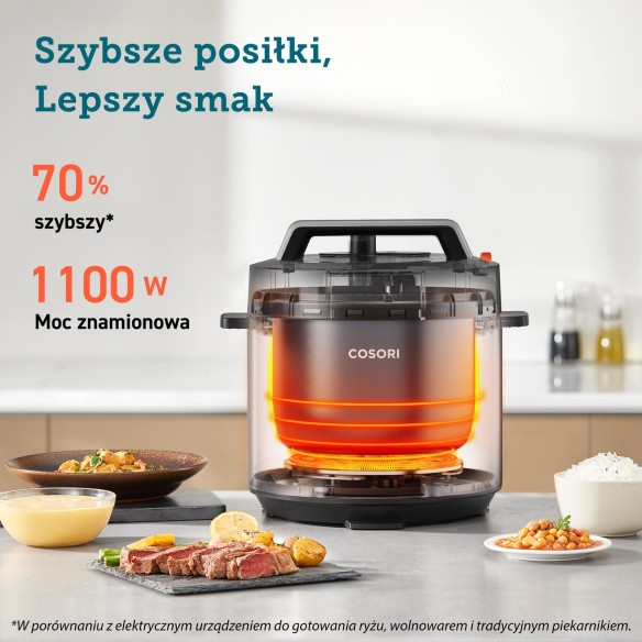 Szybkowar Cosori Pressure Cooker 5.7 litra