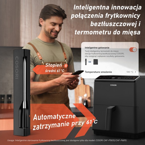 COSORI Inteligentny Termometr do Mięsa