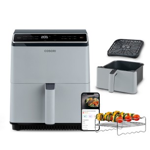 Cosori Dual Blaze Air Fryer (jasnoszary)