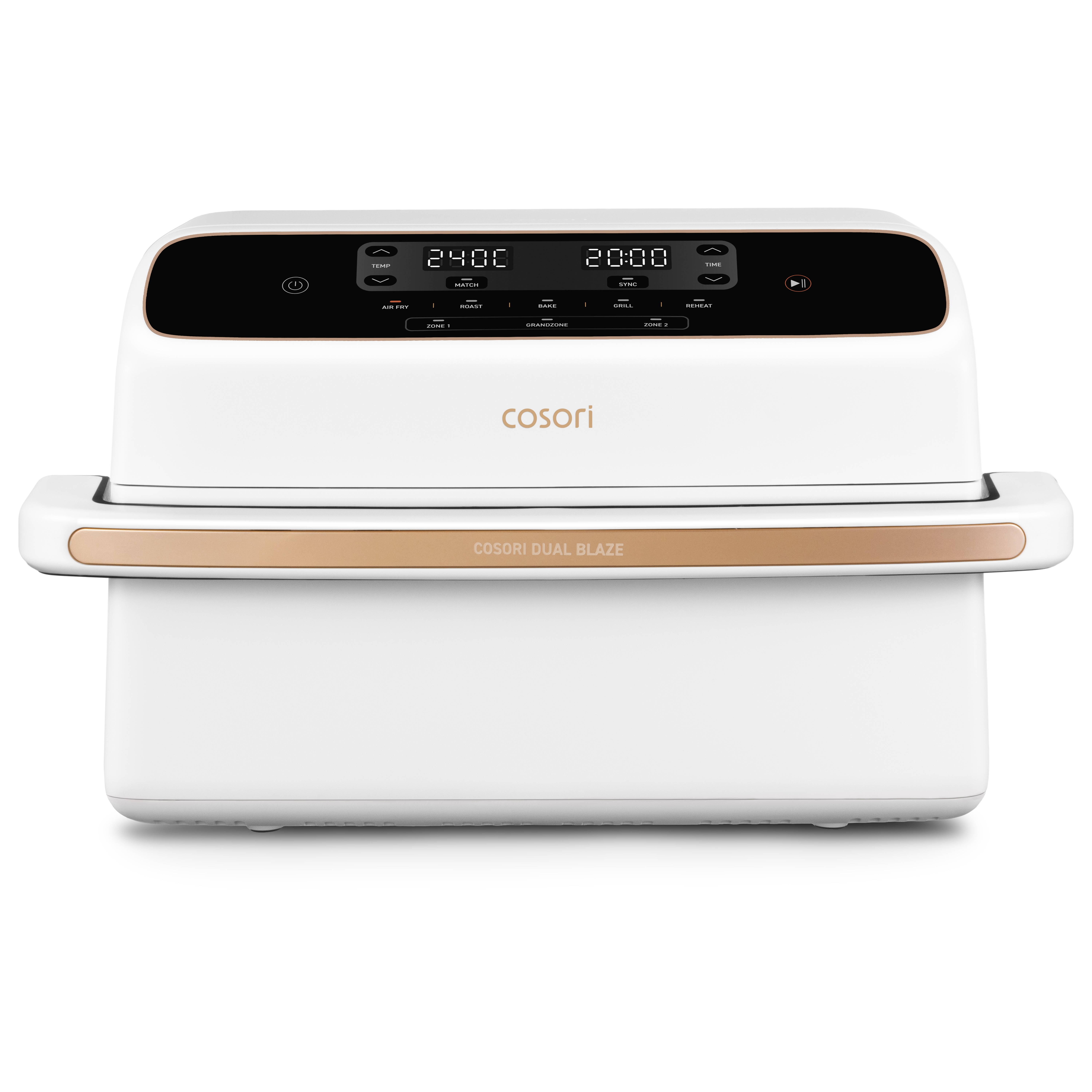 COSORI Dual Blaze TwinFry™ Compact 8.6-Liter Air Fryer (biały)
