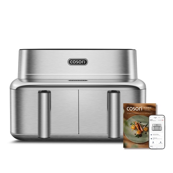 COSORI ICONIC™ Dual Smart Air Fryer 8.6 litra