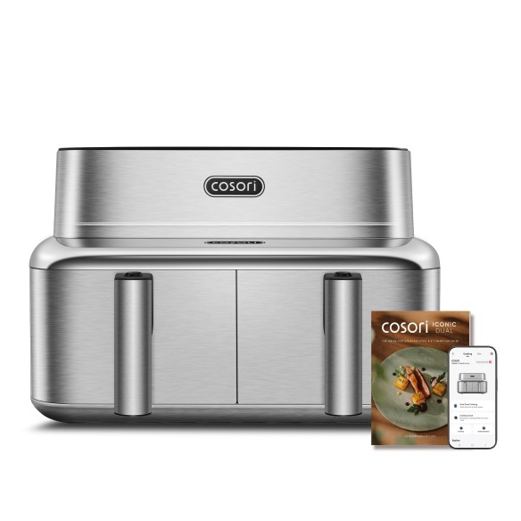 COSORI ICONIC™ Dual Smart Air Fryer 8.6 litra