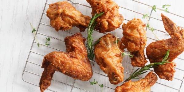 Skrzydełka z kurczaka z parmezanem