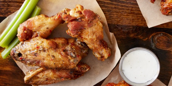 Pikantne skrzydełka z kurczaka