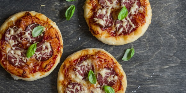Mini pizza pepperoni
