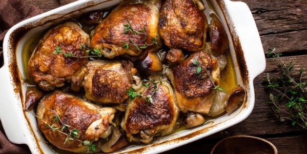 Lepki kurczak z pięcioma przyprawami