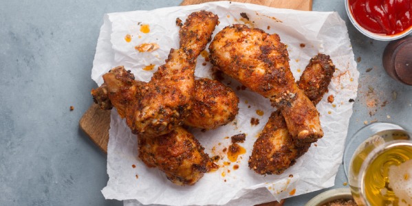 Udka z kurczaka z czosnkiem i cytryną