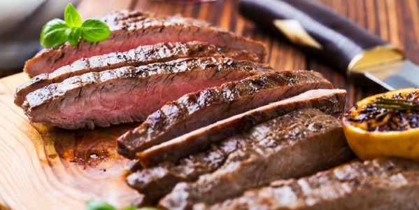 Stek z boczku z musztardą balsamiczną