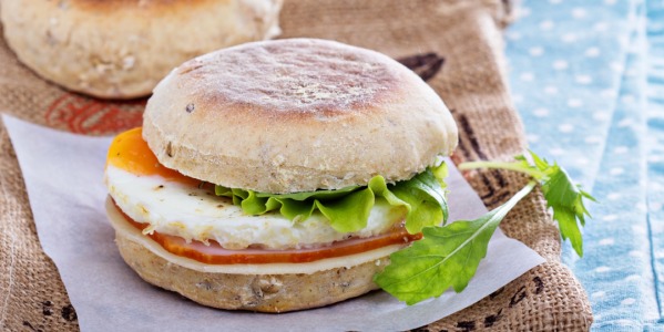 Angielska mufinka na śniadanie