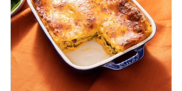 Lasagne z dynią
