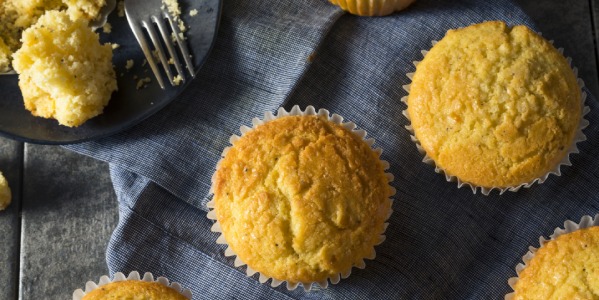 Babeczki kukurydziane z serem