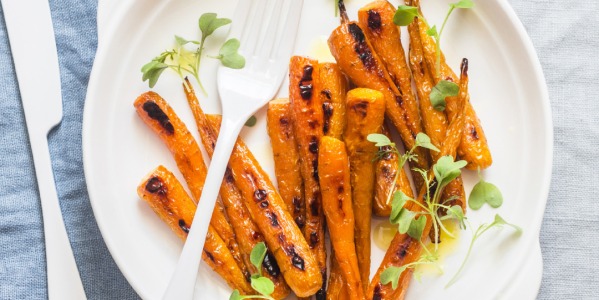 Marchew z miodem i soją