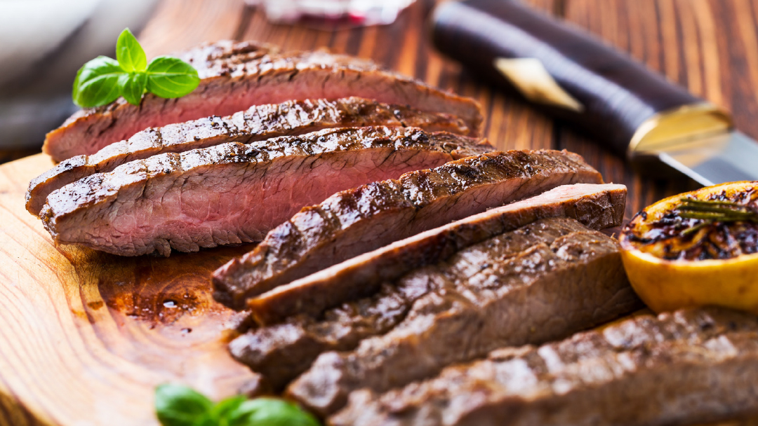 Stek z boczku z musztardą balsamiczną