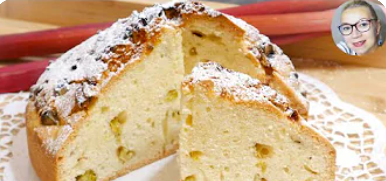 Ciasto z rabarbarem