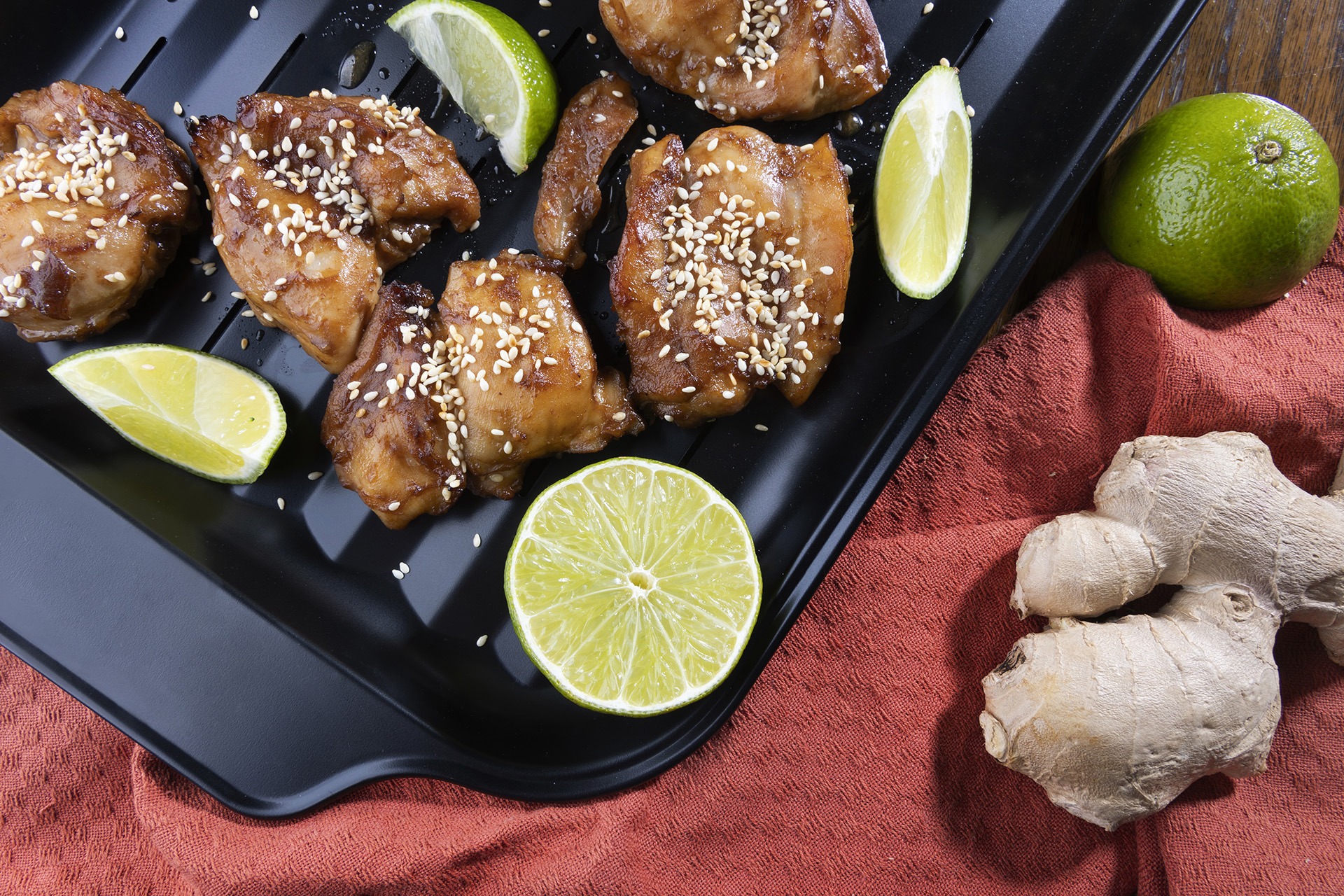 Udka z kurczaka teriyaki (bez kości)