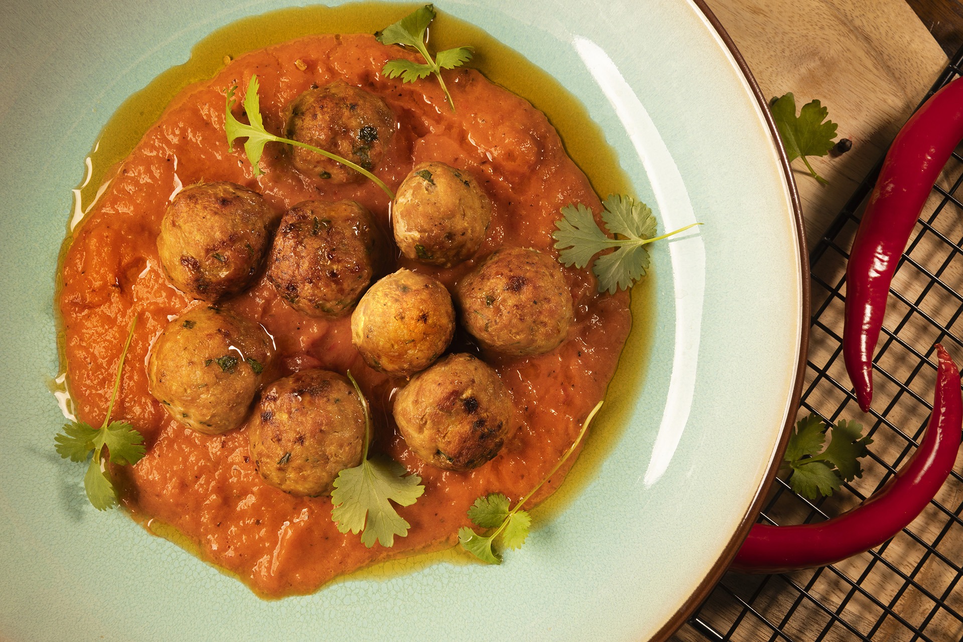 Meatballsy w sosie paprykowym