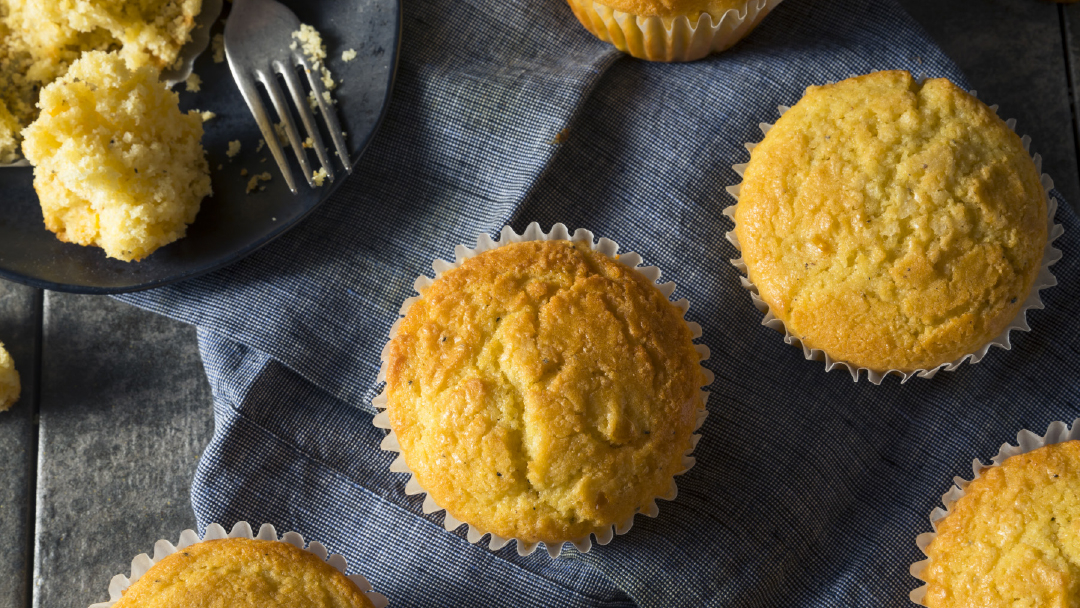 Babeczki kukurydziane z serem